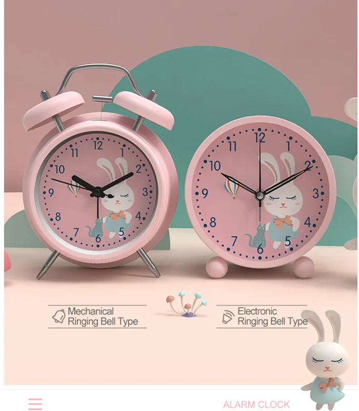 New Stitch Cartoon Fashion Super Cute Digital Alarm Clock