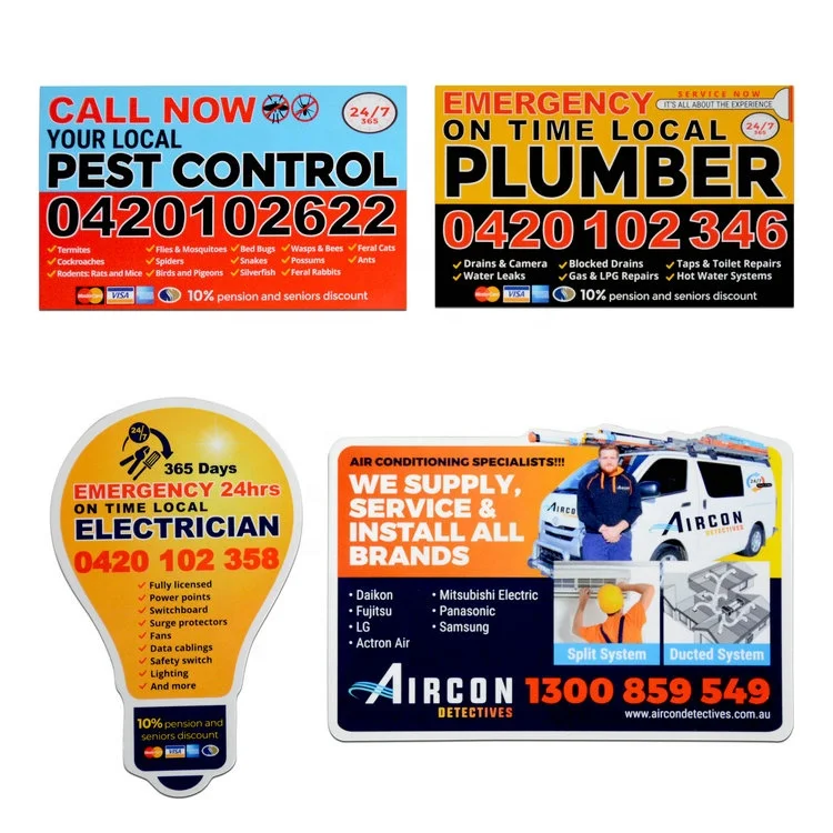 large qty cheap price give away promotional  magnet  custom paper fridge magnet with flyer for advertising