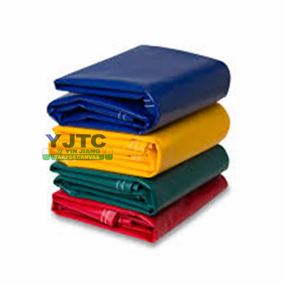 Сверхмощный 100% полиэстер печать холст брезент навес водонепроницаемый ПВХ покрытием тканый узорчатый тент для автомобилей сельскохозяйственного использования