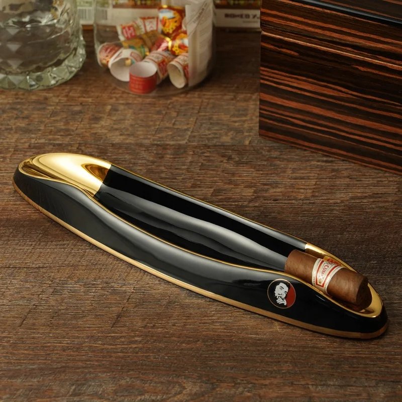 Custom High Quality Ceramic Luxury Cigar Ashtray