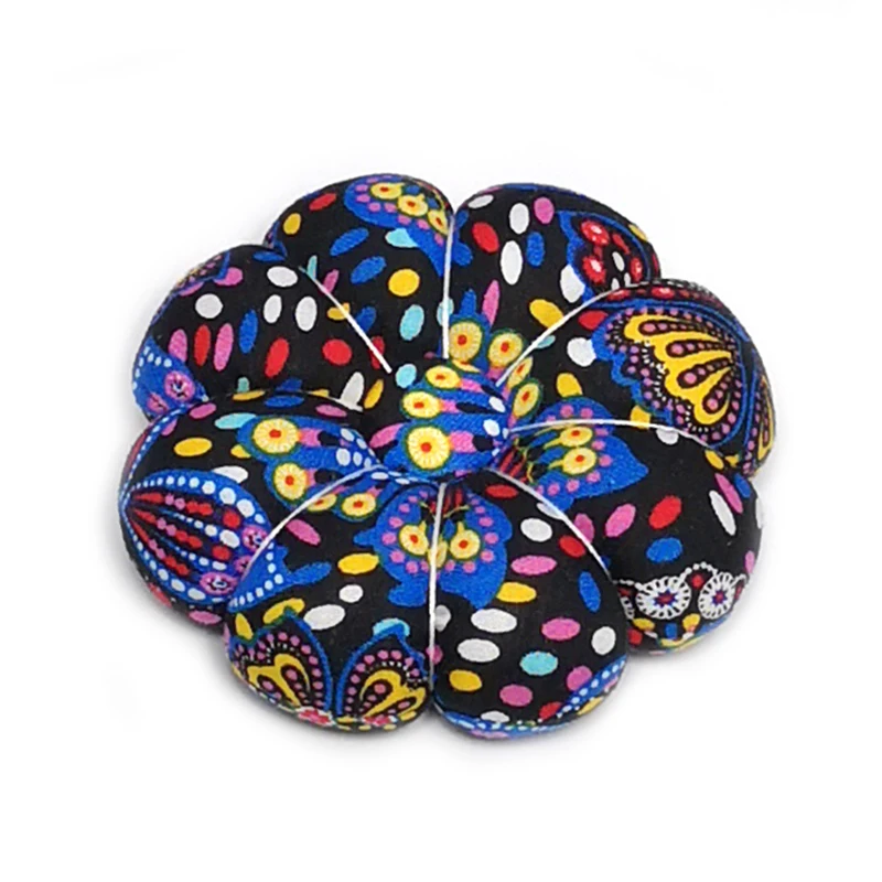 Free shipping Elastic Wrist Belt pumpkin Pin Cushion  Sewing Accessory Tools DIY E402-11