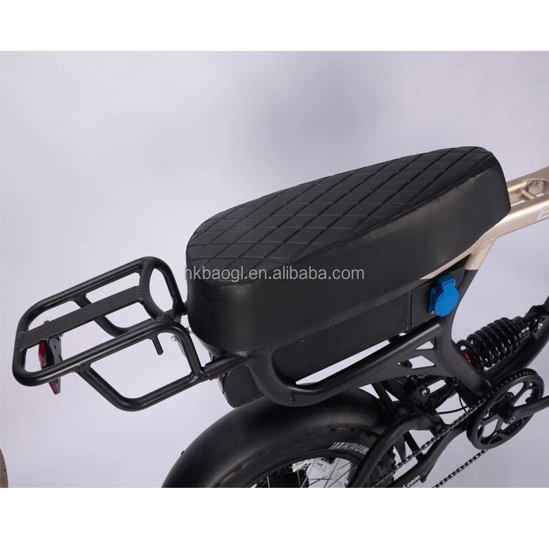 classical fat tire ebike 20 inch 52v 1500w motor hub vintage enduro bike electric bicycle