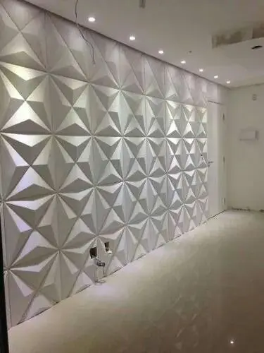 Modern art interior lobby wall design 3d wall panels wall decoration board