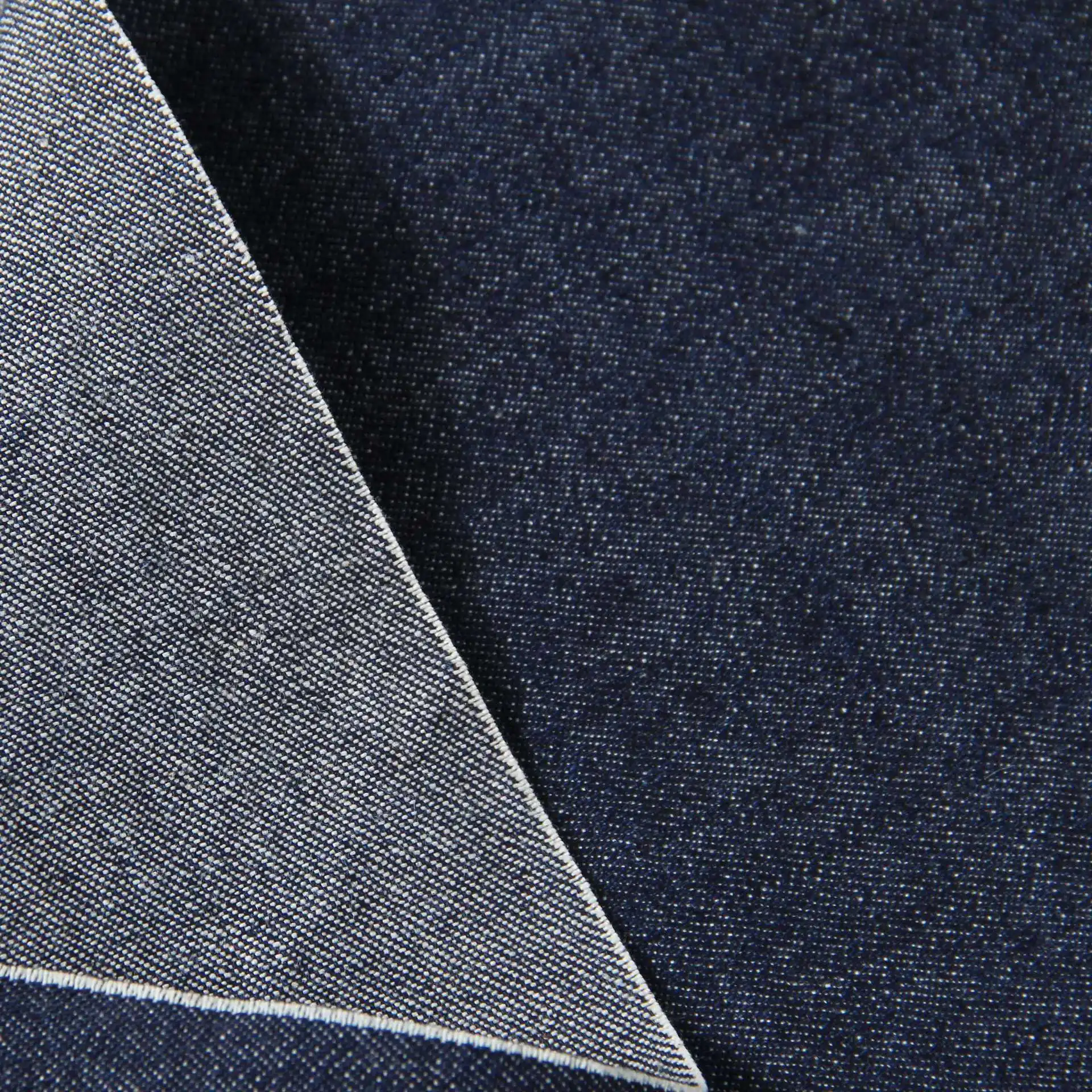 manufacturer supplier cotton polyester spandex jeans fabric weft knitting denim fabric wrinkle indigo color denim for sportswear