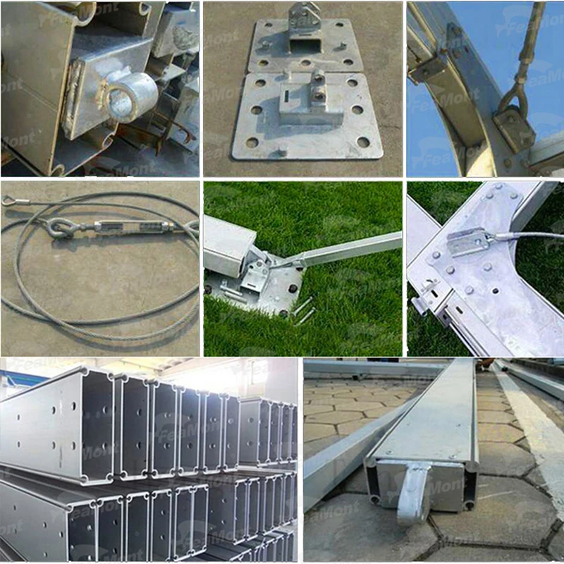 FEAMONT 12x20m Aluminium Exhibition Tents PVC Warehouse Aircraft Hangar for Helicopter Storage for Trade Shows