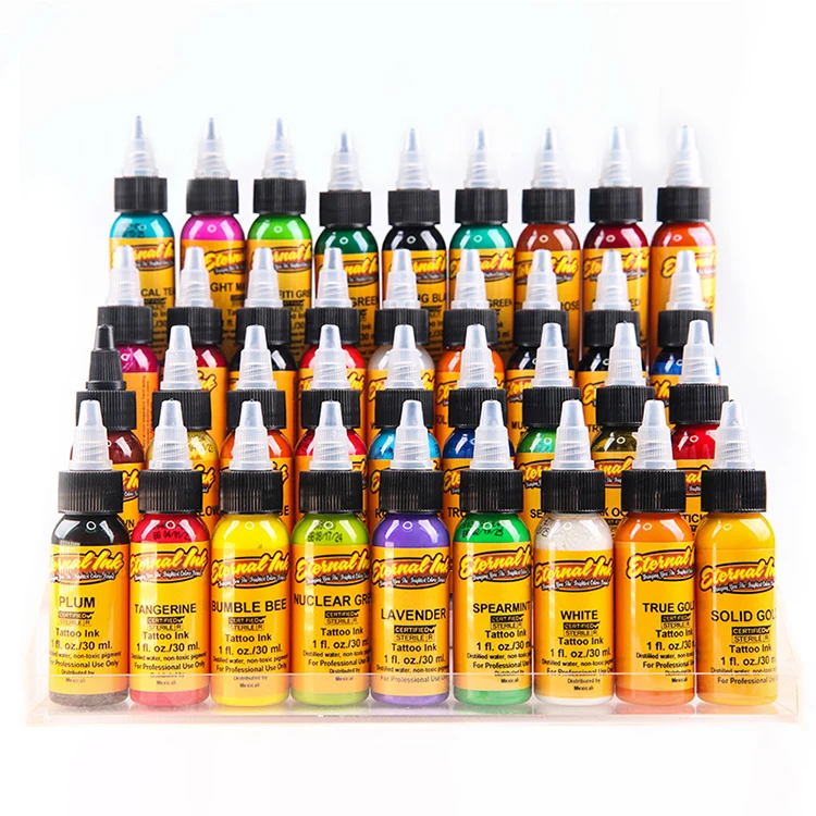 Oem Beauty Professional 30ml Body Painting Tattoo Ink Permanent Makeup Coloring Pigment