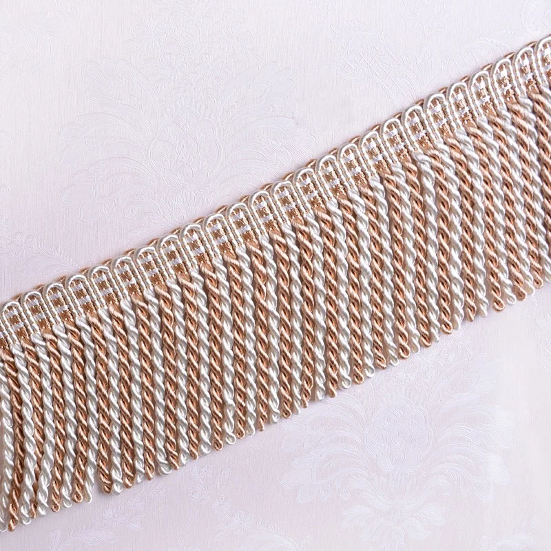 Factory Sale Elegant Bullion Trimming Fringe Used For Sofa Bedding Fringe