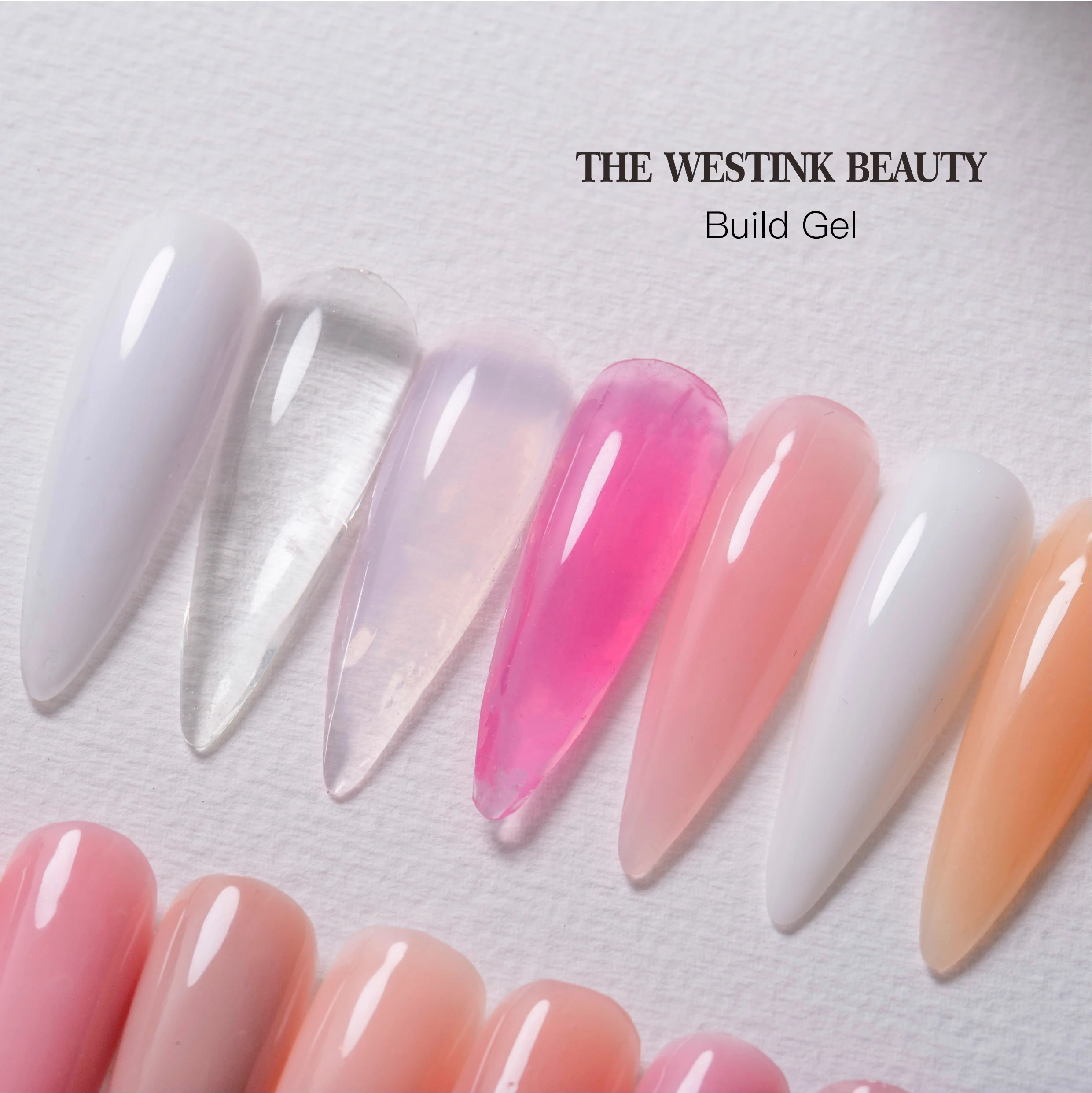 Press on Nails Wholesale Thick Creamy Hard Acrylic UV Gel Nail Polish for Nails Extensions Private Label