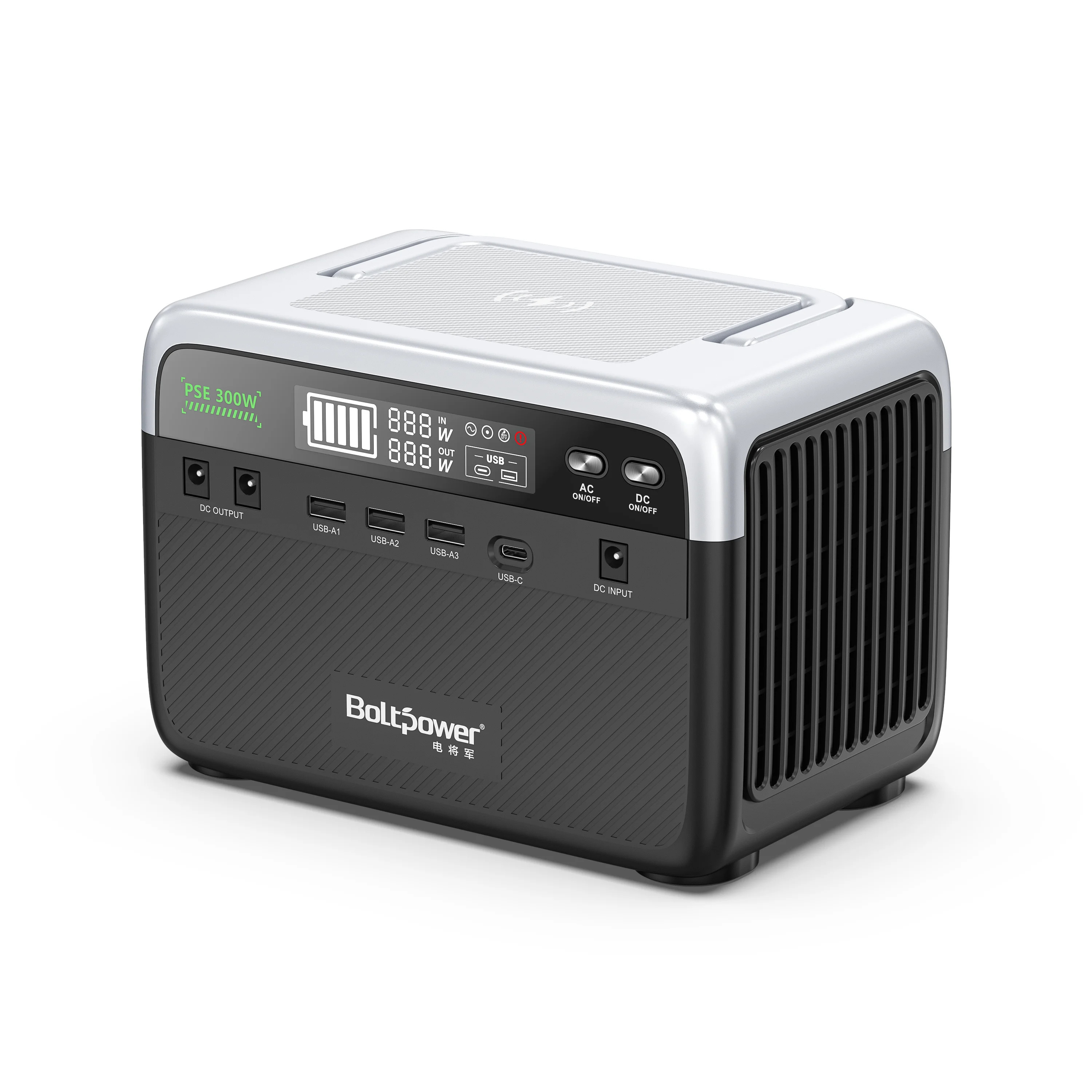 Boltpower Customized 230V 120V LiFePO4 Modified Pure Sine 300W Portable Battery Power Station