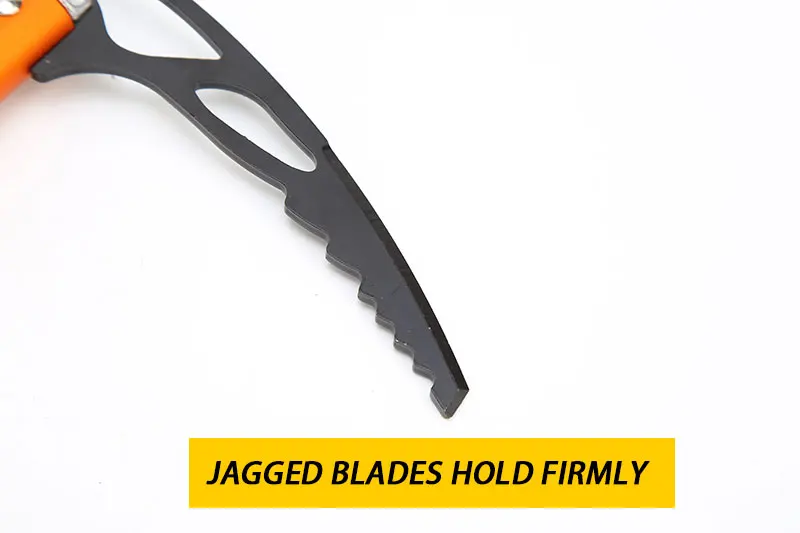 Factory direct wholesale bule Aviation aluminum mountaineer climbing  ice axe