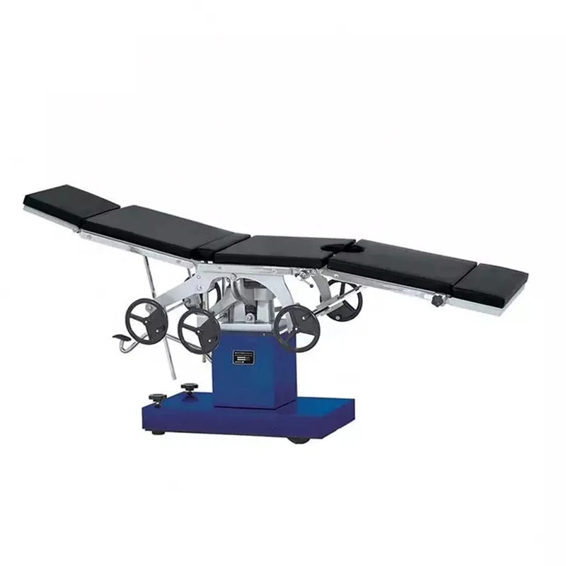 Hospital Medical Stainless Steel Operation Bed Electric Hydraulic Multifunctional Surgical Operating Table