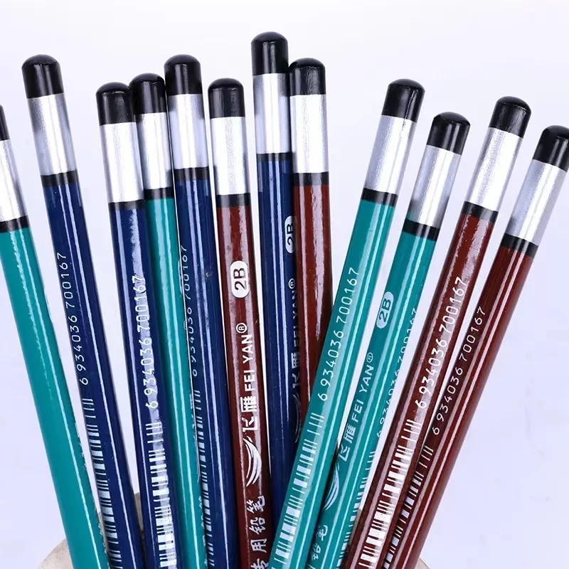 Formal Wood Pencil for exam 2B standard pencil Cheap school pencil set