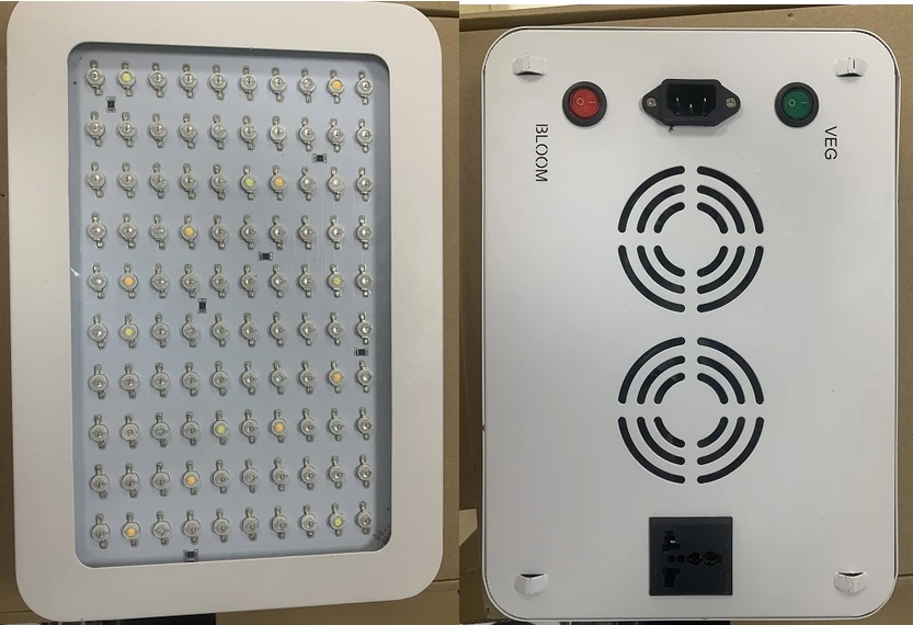 Hot Sale Vertical Plant Grow LED Lights Full Spectrum 1000w Double Switches LED Light Greenhouse