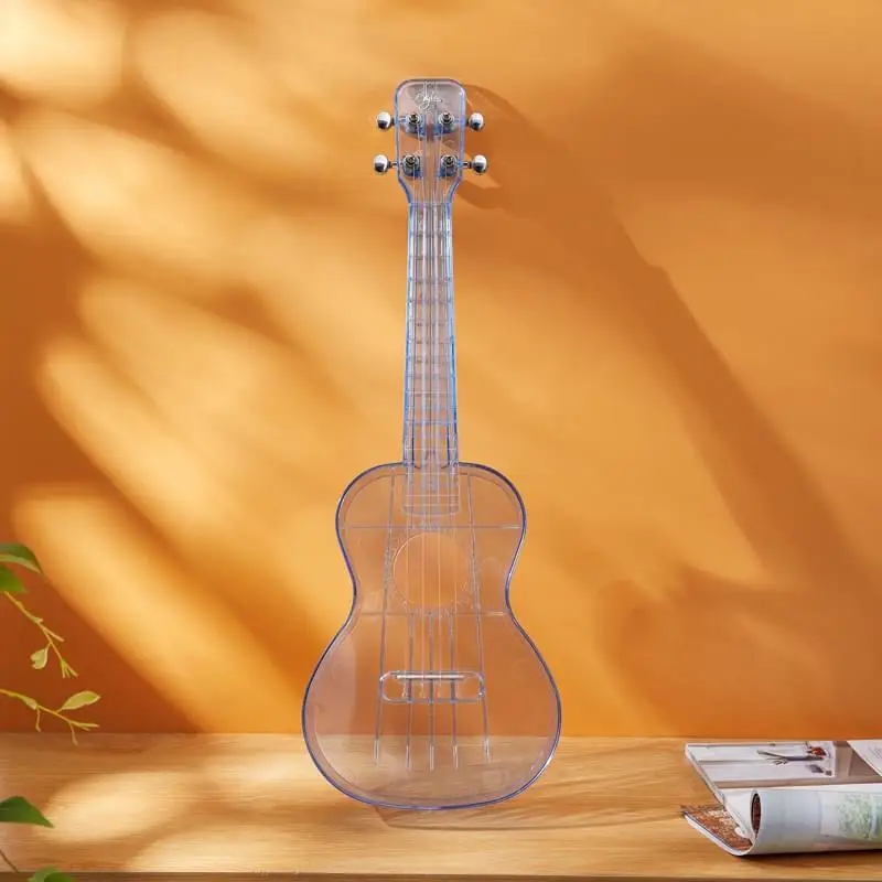  Профессиональный латунный инструмент chenies для музыкального укулеле белого цвета дешевый поставщик из Китая акриловый цветной