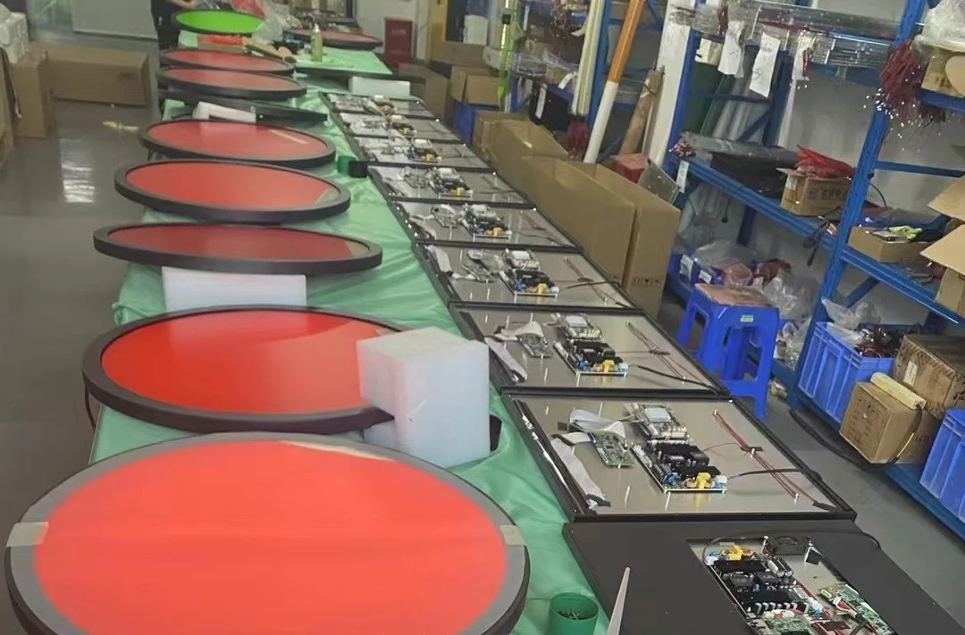 23.6 Inch 848*848 Circular Lcd Screen Round Lcd Digital Signage Display for Advertising Round Displays