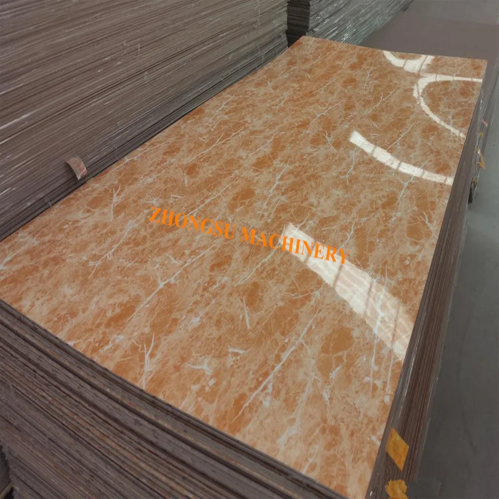 pvc lamination sheet/pvc marble board making machine