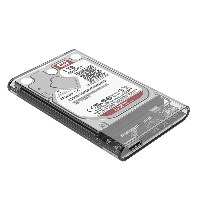 
New Arrival ORICO 2.5 inch Transparent HDD and SSD Hard Drive Dock SSD enclosure 