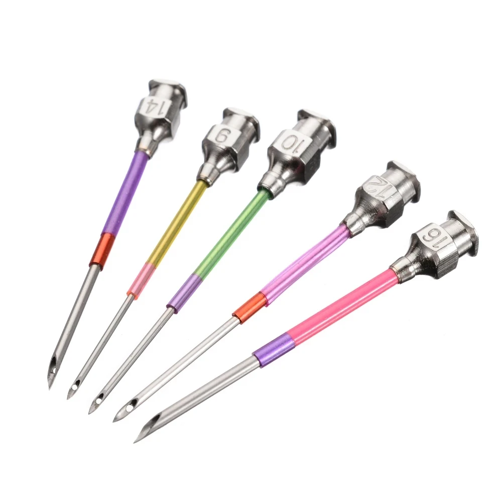 10pcs/set Punch Needle Wooden Embroidery Pen Yarn Punch Needle Knitting Embroidery Pen Weaving Felting Craft Needle Threader