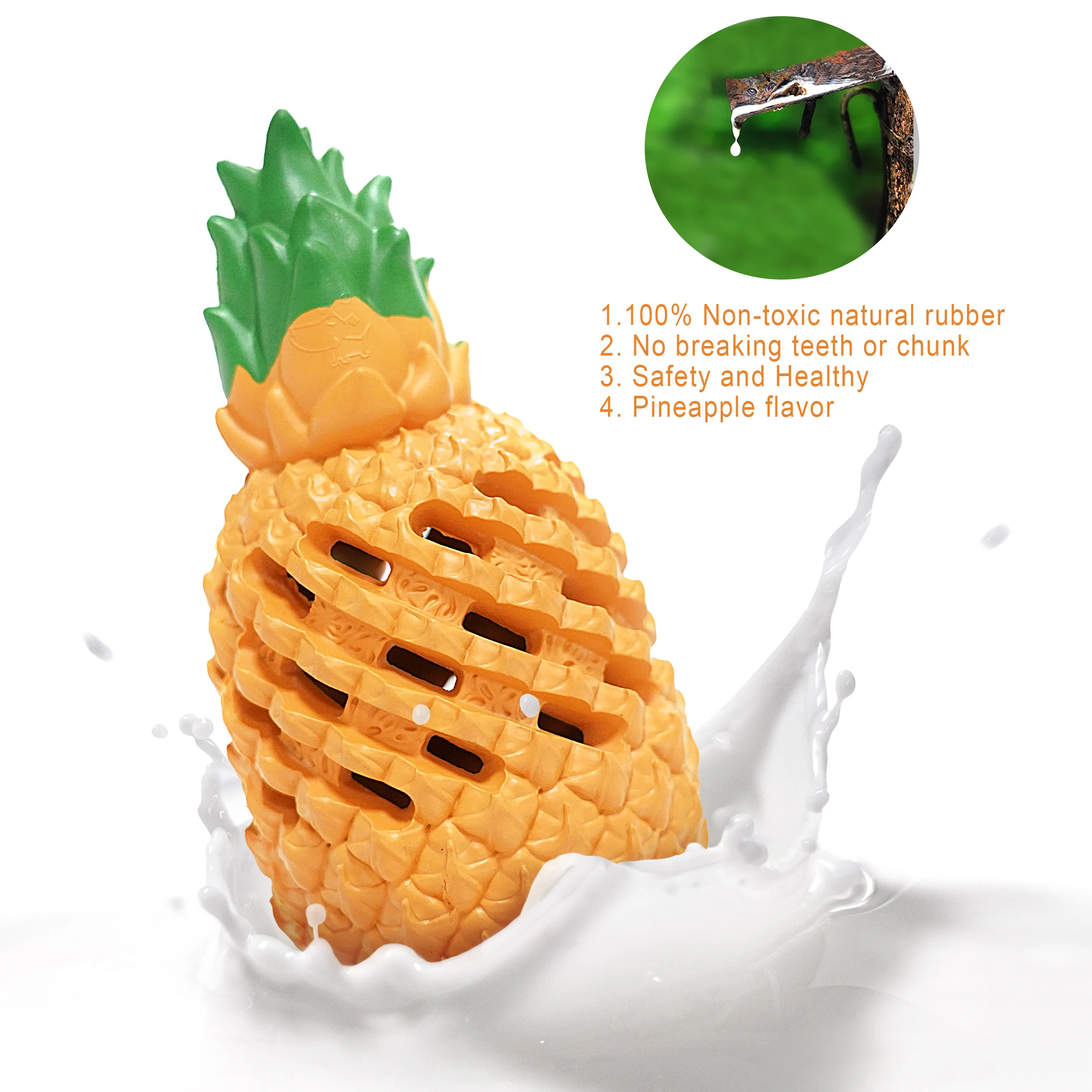 Christmas Food Grade Safe Rubber Interactive Dog Toys Free Sample Cute Pet Chew Toy For Aggressive Chewers