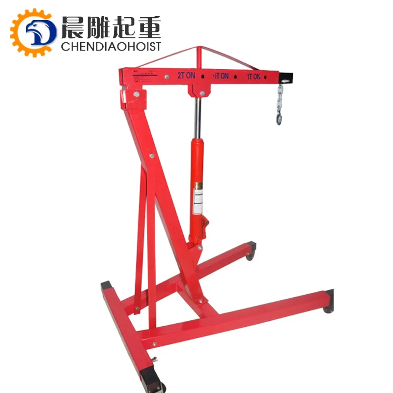 Mini Crane to Remove Car Engine Workshop Engine Car Lift Engine Crane Mobile Crane Fixed Type 3 Ton Provided Standard Hand 1 Set
