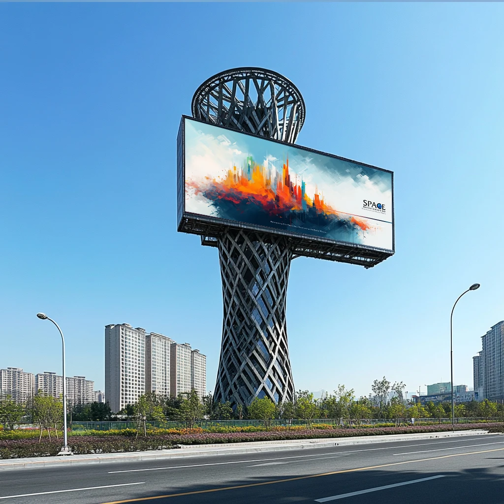 High quality aluminum profile light box for advertising used outdoor lighted signs /large size outdoor bill boards