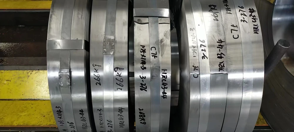 Высокоточная свинцовая закалка ck75 стальная полоса ленточная пила