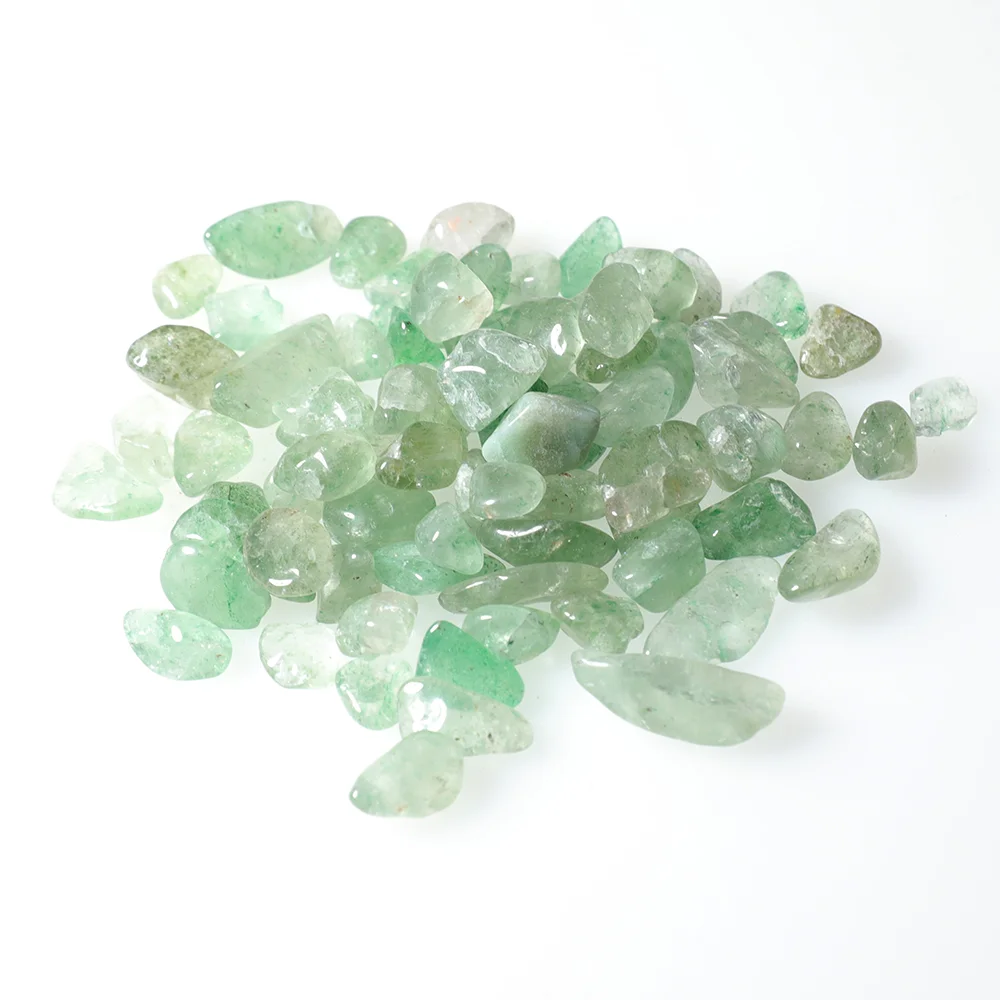 Natural Green Fluorite Gravel Original Stone Purify Degaussing Quartz Crystals Minerals Specimen Health Decoration