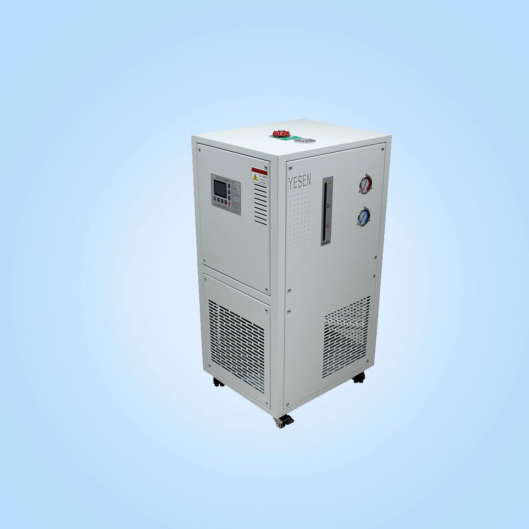 efficiency compressor heating system independently circulation Recirculating chiller & heater