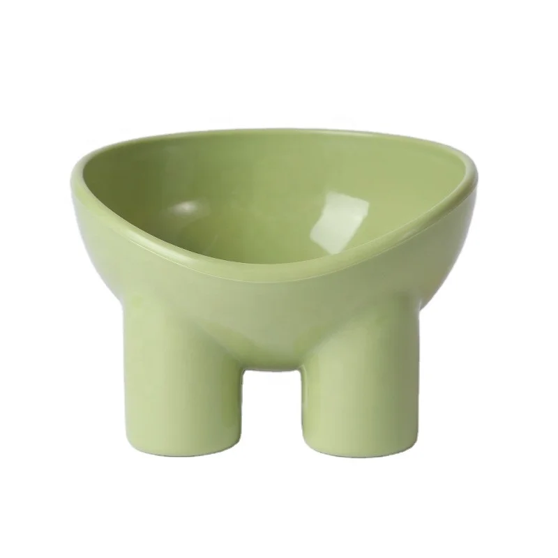Factory Hot Selling Pet Feeding Bowl High Foot Bowl Drinking Bowl smart anti overturning feed trough