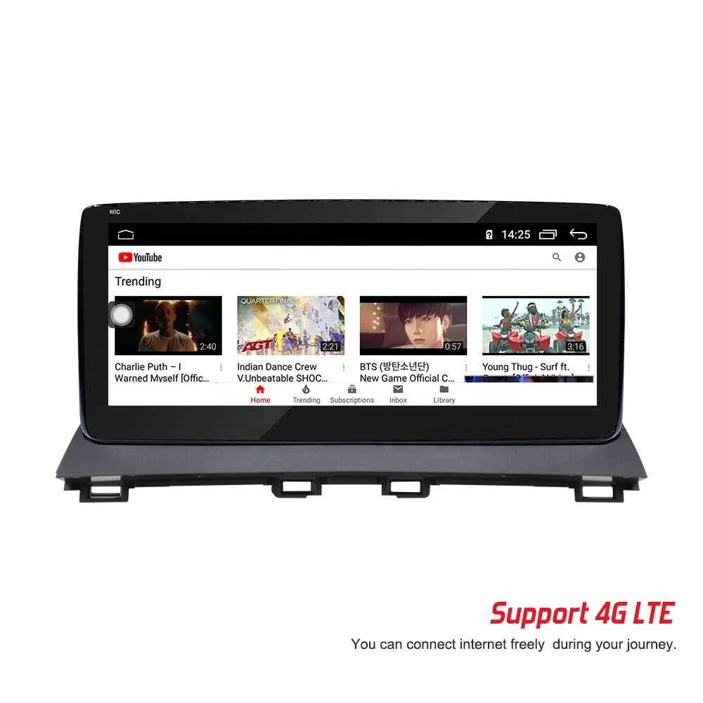 Android 2 din 10.25inch Car multimedia system for Mazda 3 Car stereo 6+128G memory support  DSP 4G and wireless carplay