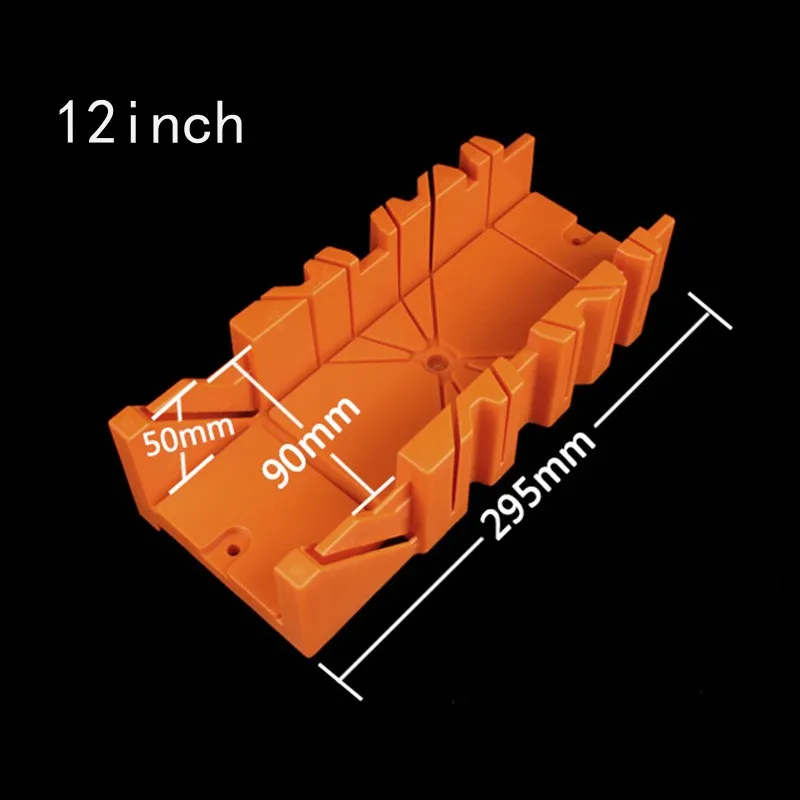 Woodworking Multi-function Inclined Saw Gauge Multi-angle Clip Back Saw Box 90 / 45 Degree Plastic Bag Woodworking Tools Wood