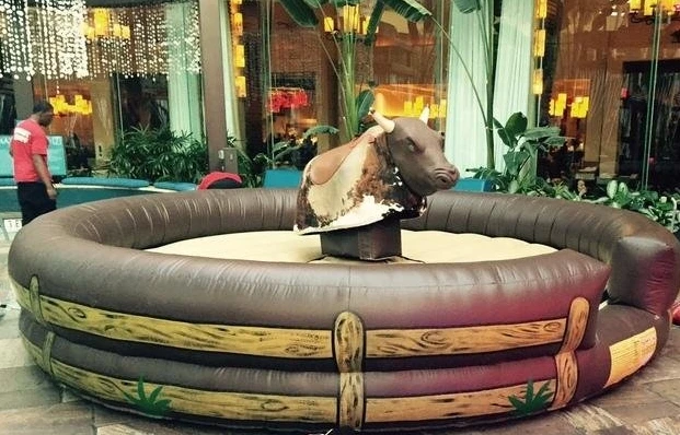 Durable Inflatable Mechanical Bull for Indoor and Outdoor Use at Various Events