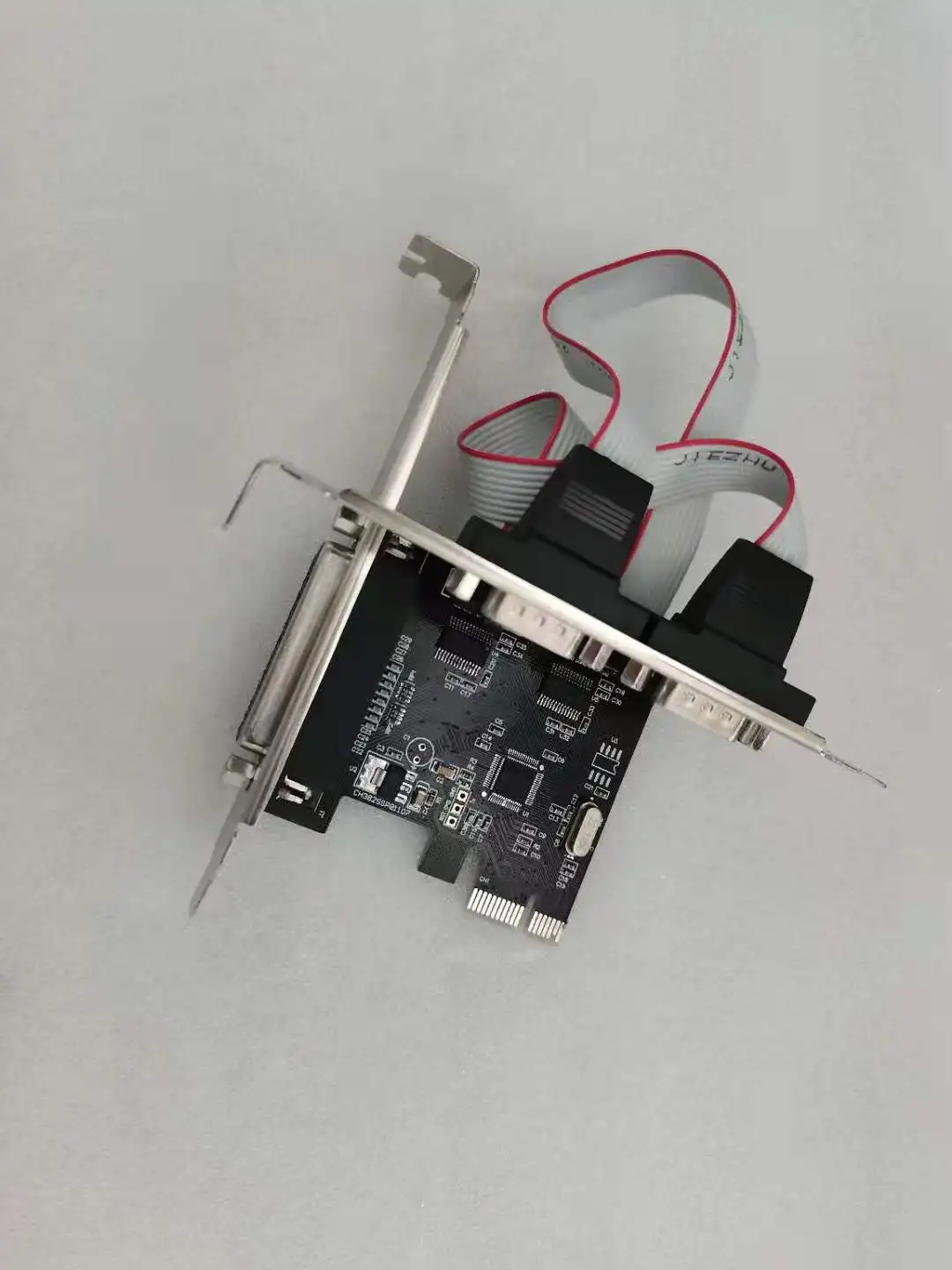 PCIe Combo Serial Parallel Expansion Card  to Printer LPT Port RS232 Com Port Adapter IEEE 1284 Controller Card WCH382 for PC