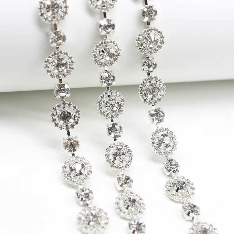 2023 New Design Rhinestone Tassel Rhinestone Chain Garment Accessories