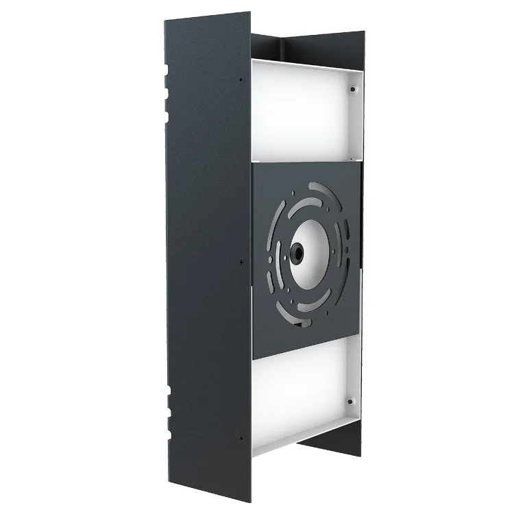 Modern Outdoor Black IP65 Up And Down Lights External Wall Lights with 5CCT Switchable