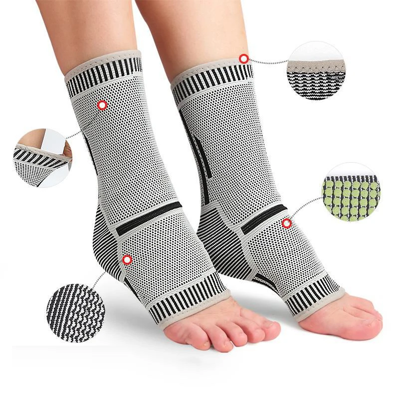Winter Elastic Breathable Self Heating Ankle Brace Compression Sleeve For Men Women