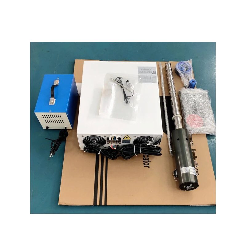 Biosafer1000 Ultrasonic homogenizer industrial mixing equipment 20K 3000W homogeneous flooring high pressure homogenizer