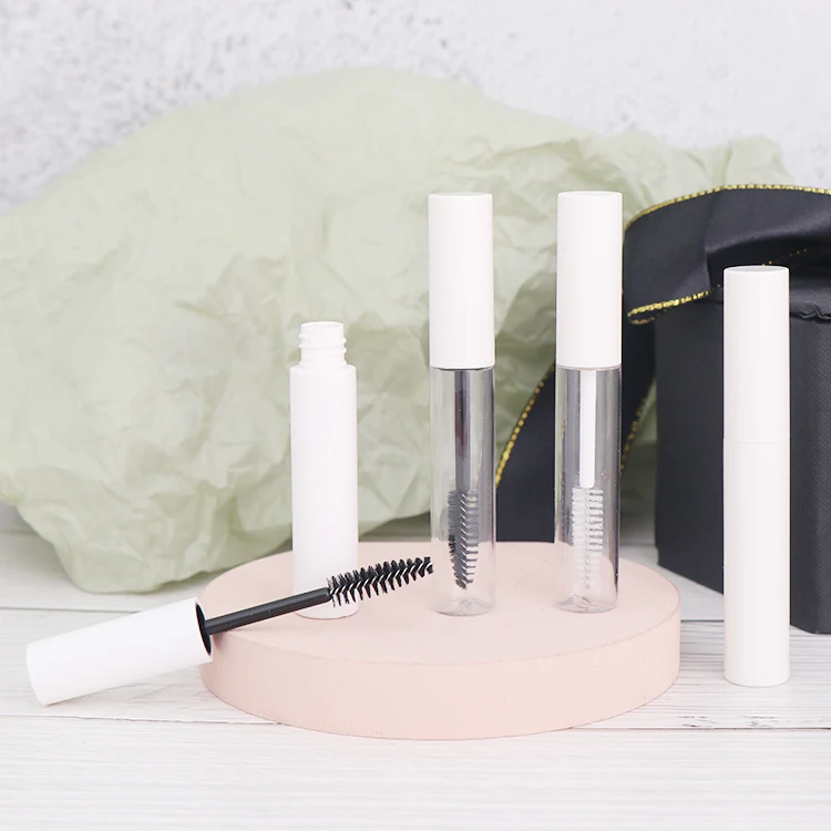 10 мл Private Label пустые белые ресницы пластиковая тушь трубка для косметики