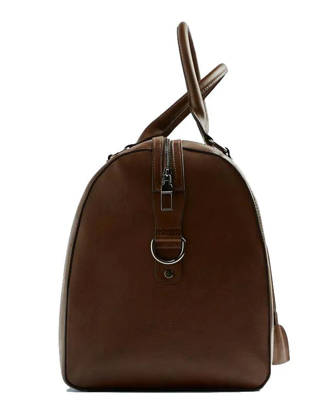 Duffle Bag Men Leather Travel Duffel Bag 2021 New Design High Quality Genuine Leather Customized Packaging Fashion Leisure Bag