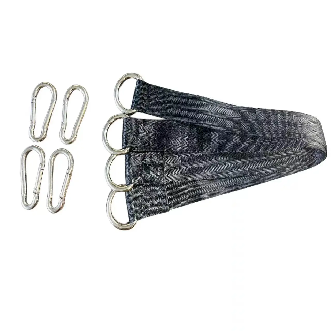 Hanging Strap Heavy Duty Carabiner Fitness Equipment for Home Gym Sandbag Pull up Rope Workout