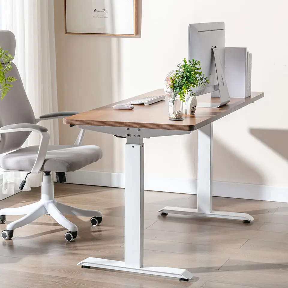 Two Legs Modern Automatic Electric Ergonomic Sit Stand Smart Office Table