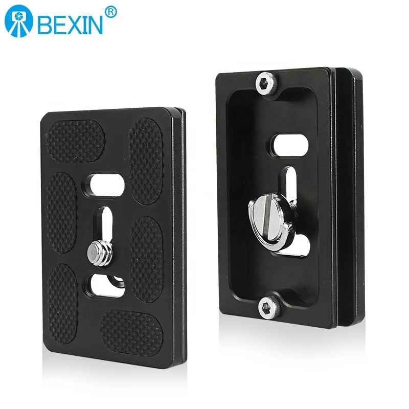 BEXIN Factory Universal metal quick release plate for DSLR camera tripod ball head Canon sony DSLR Photo Studio Accessory