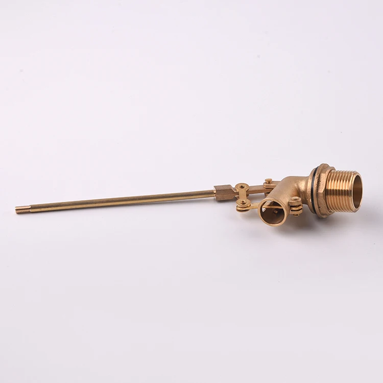 New design high quality water storage tank brass float ball valve