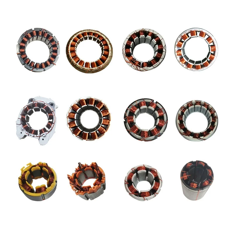 TES High Accuracy Stator Coil Winding Machine BLDC Motor Armature Winding Machine four-axis flying fork winding machine