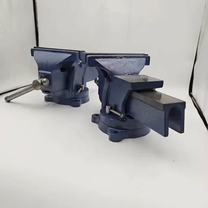 High Quality French Heavy Duty Bench Vise Vice With Anvil Manufacturer