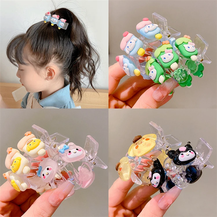 Maruko Hair Ornaments Lazy Clip Plate High Ponytail Fixed Artifact Girls Accessories