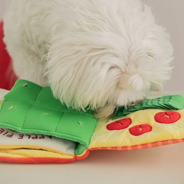 Ins Hot Korea Leaking Food Cute Sniffing Sound Reading Designer Dog Hidden Food Toy