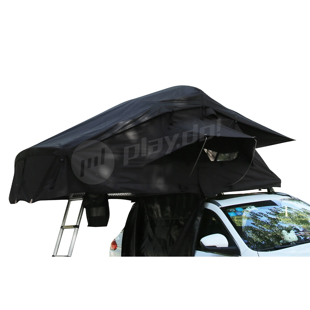 Unistrengh 4x4 car camping rooftop tent 4 person waterproof vehicle roof top tent for curved roof