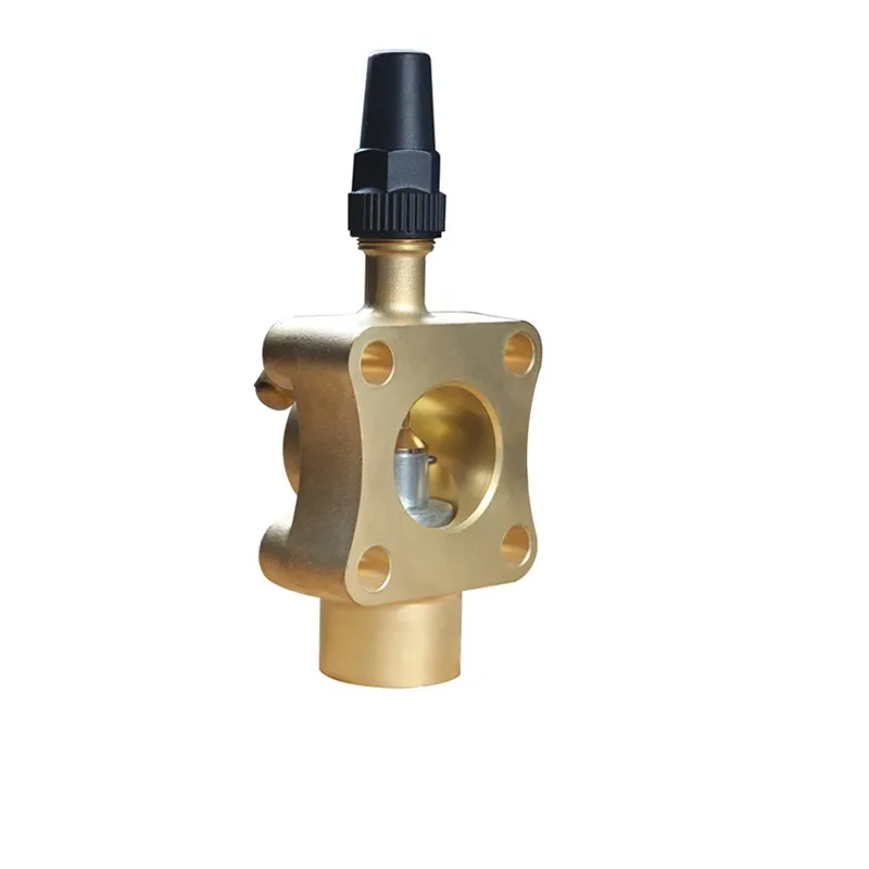 Brass copper carrier compressor suction shut off globe valve for carrier compressor