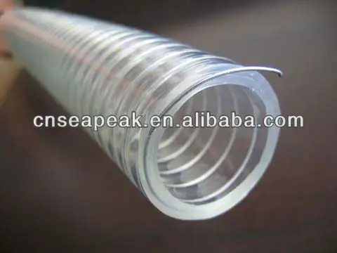
Flexible spiral helix pvc suction pipe 